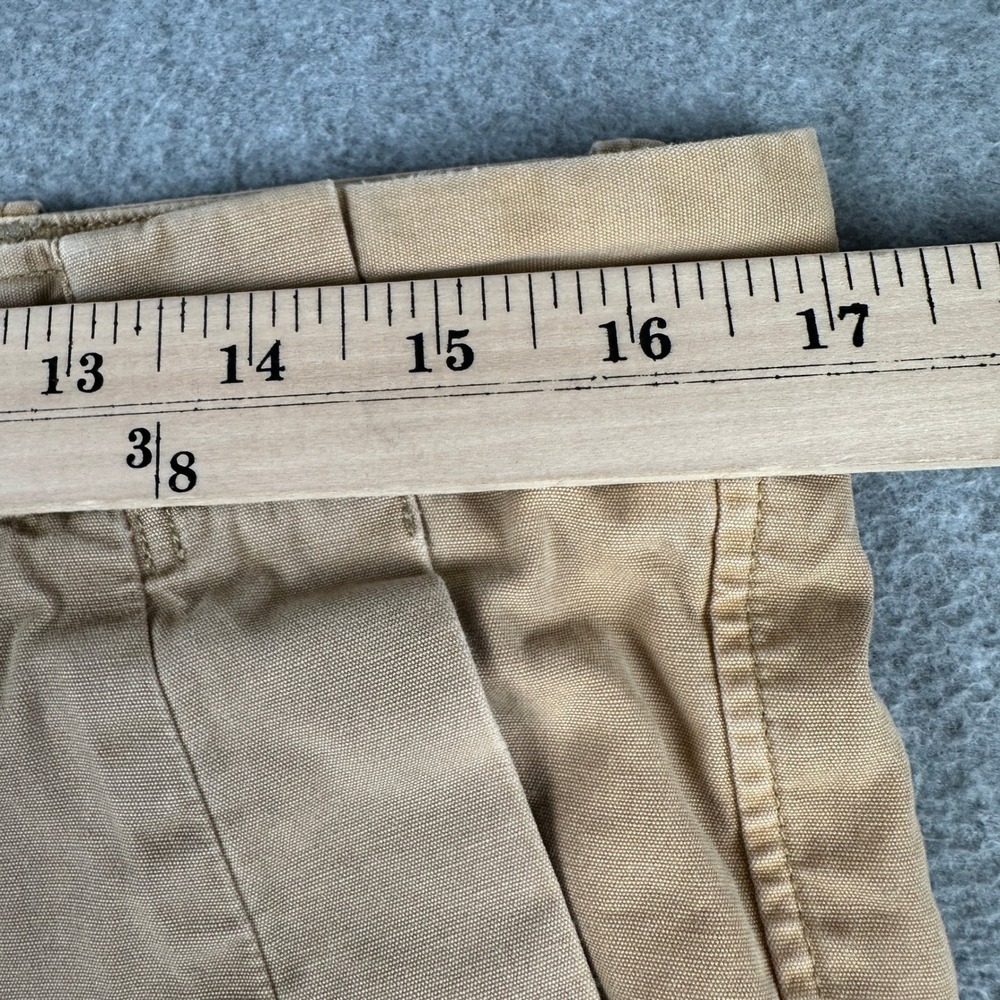 G-Star Raw Pants Mens 33 Tan Bronson Chino Straight GS 3301 Button Fly Khaki - Picture 9 of 12